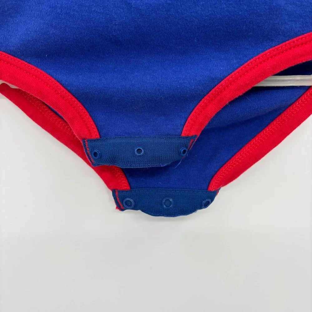 NHL Bodysuit Kids 3/6M Blue My First Rangers Season New York Hockey Fan Gear